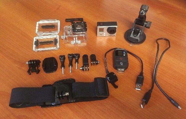 Gopro Hero 3 + Black Edition 4k Video / 12MP Camera Go Pro