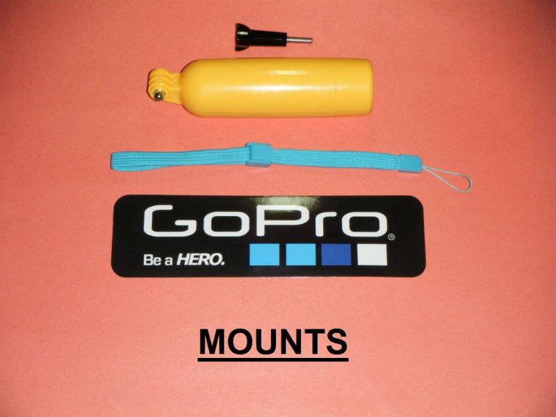 GoPro Mounts.... Bobber - Frame - Helmet - J Hook