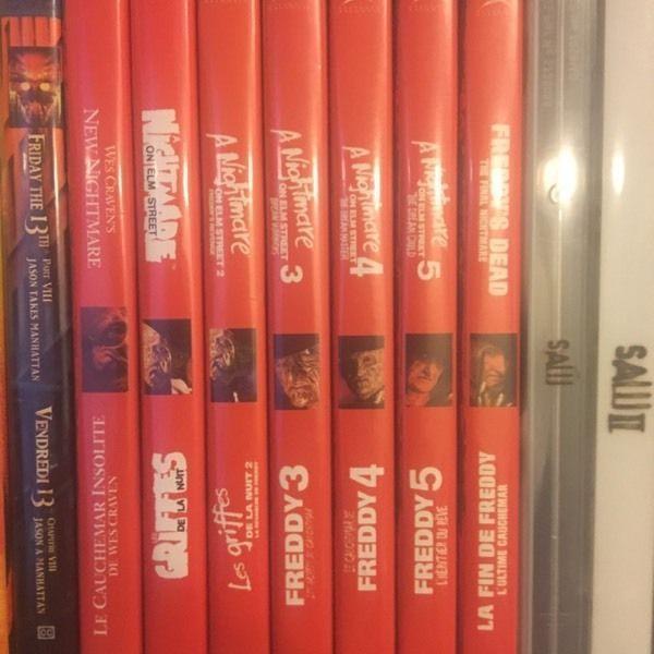 Freddy Krueger 7 DVD set