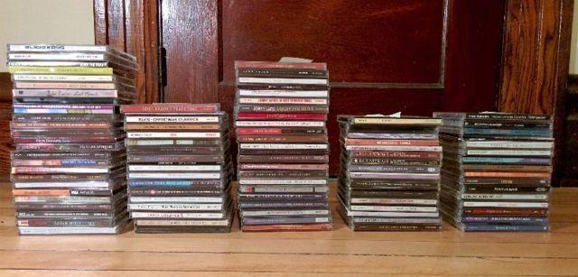 102 CDs of various genres! (jazz/blues, classics, folk, etc)