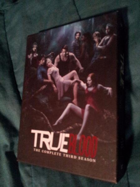 DVD season 3 True Blood TV series movie show gift HBO vampire