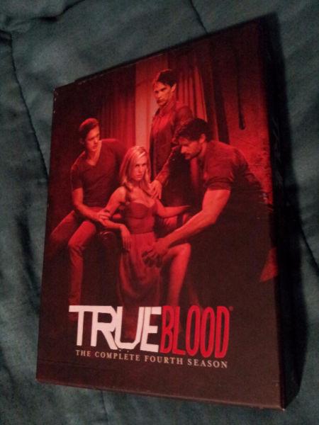DVD season 4 True Blood TV series movie show gift HBO vampire