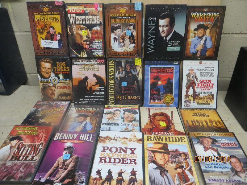 Western DVD's 30 in Total