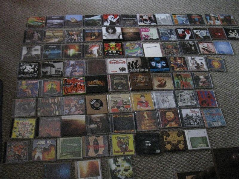 music cds rock, alternative, metal, punk
