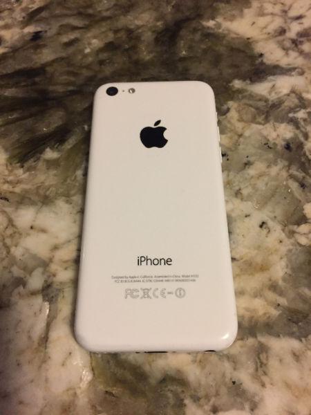 White iPhone 5c 16GB - Unlocked