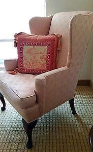 Vintage Wingback Chair