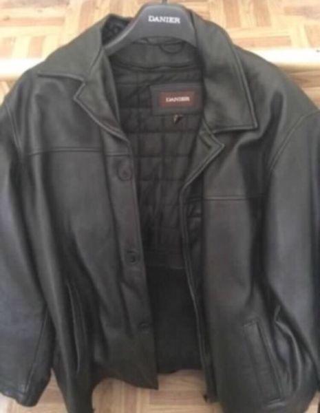 Barely worn Danier 3/4 leather jacket