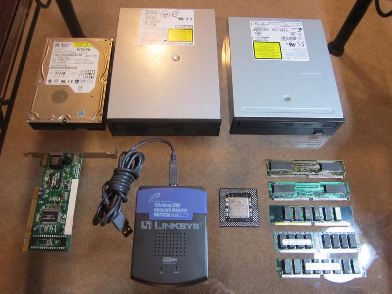 Computer components, $5-20 see listing for prices