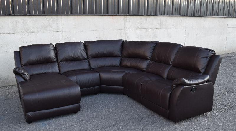 Leather Sectional Sofa From The Brick