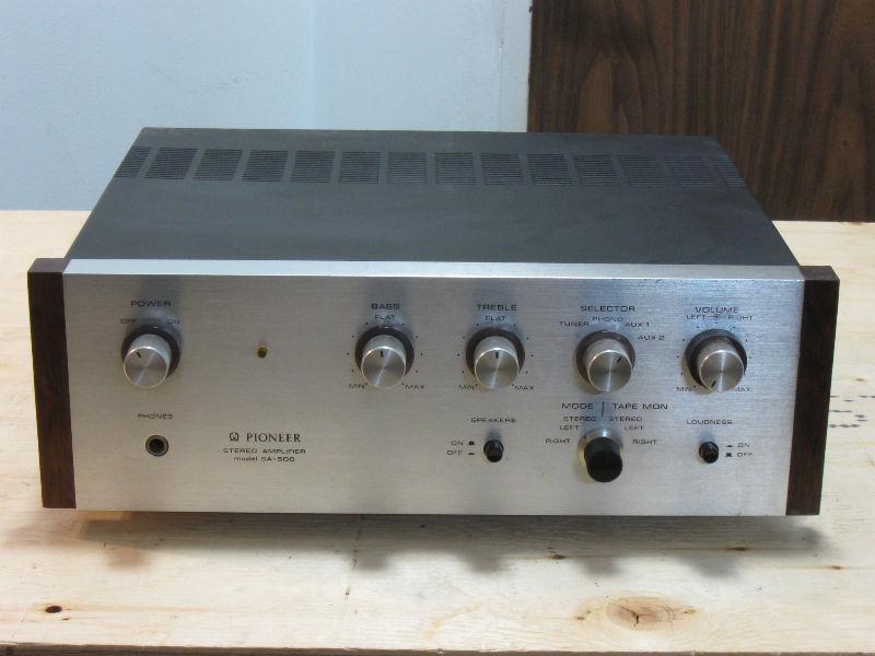 vintage pioneer integrated amp