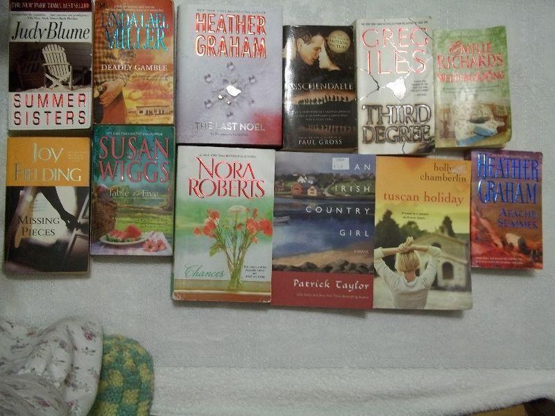 12 wonderful books...I have no room for them