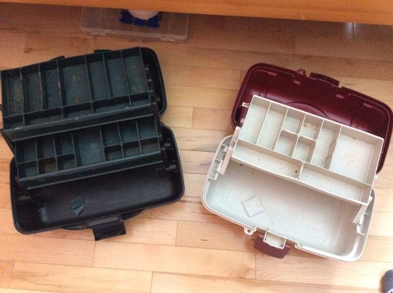 Fishing tackle box $10 each firm!