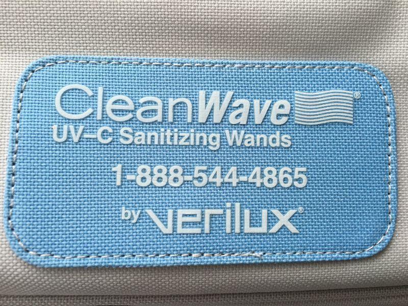 verilux cleanwave® UVC sanitizing wand & portable combo