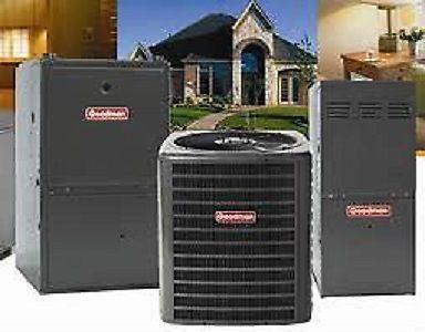 NEW HIGH EFFICIENCY FURNACES, AIR CONDITIONERS LOW PRICES+REBATE