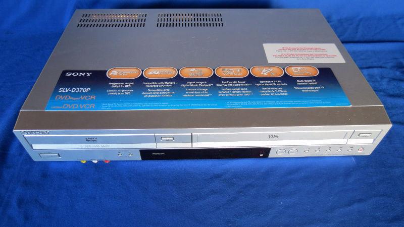 DVD and VCR Player Unit with Original Remote