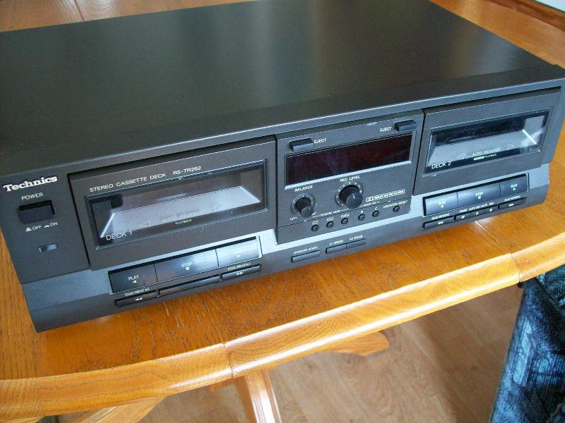 Technics Double Cassette Tape Deck