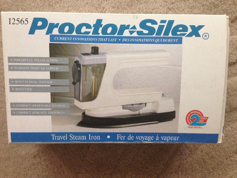 Proctor-Silex Lightweight Steam/Dry Travel Iron...NEW IN BOX