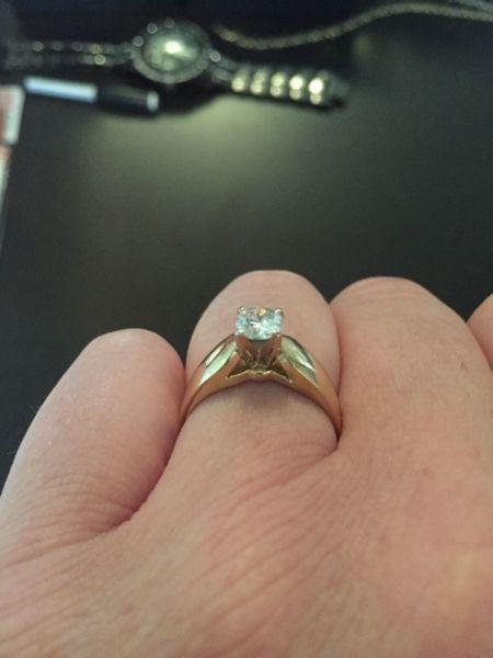 Canadian Glacier Diamond Ring