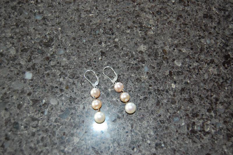 Authentic Birks Pearl Earrings