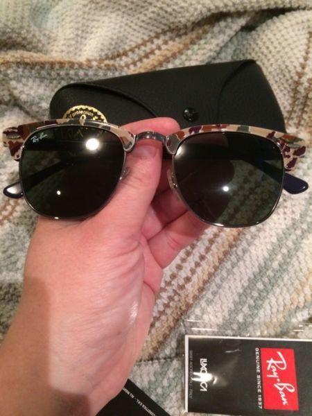 Authentic Ray Ban Clubmasters