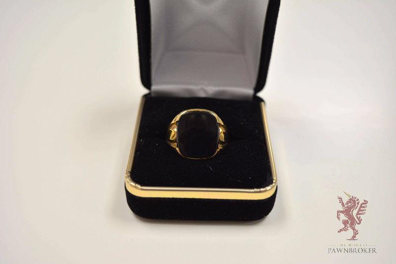 SOLD!!! The Honest Pawnbroker - 10KT Men's Custom Solitaire Ring