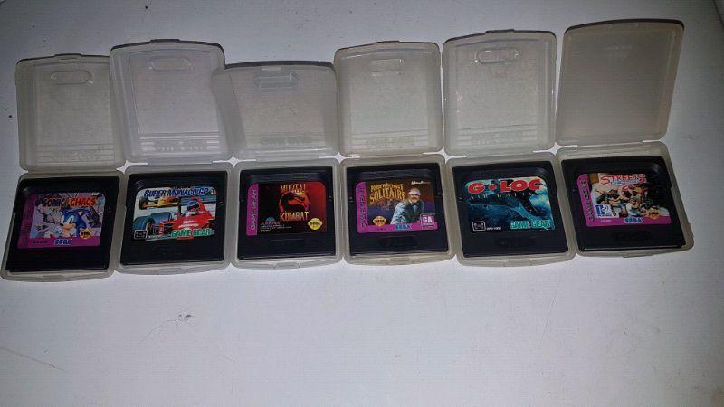 Sega Game Gear Games