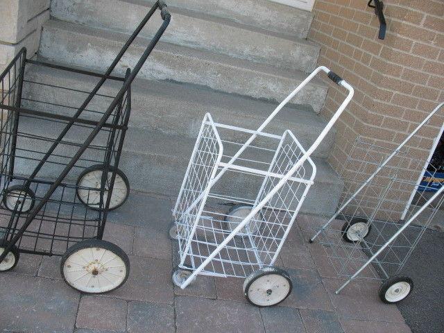 3 shopping carts