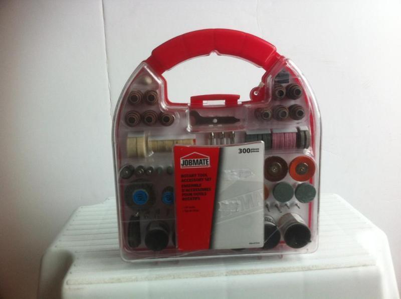 Brand New JOBMATE Rotary Tool Accessory Set, 300 pieces