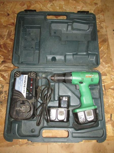 14.4 volt Hitachi Cordless Drill