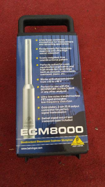 Behringer ECM8000 - Measurement/Calibration Mic