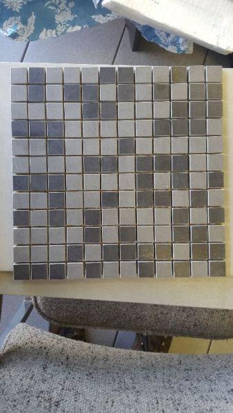 Black and Grey Mix Mosaic