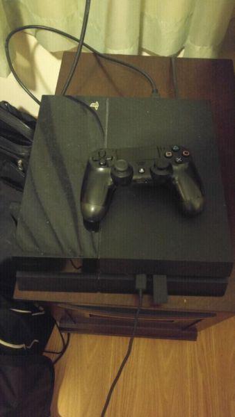 Ps4, controller , games , headset , tv
