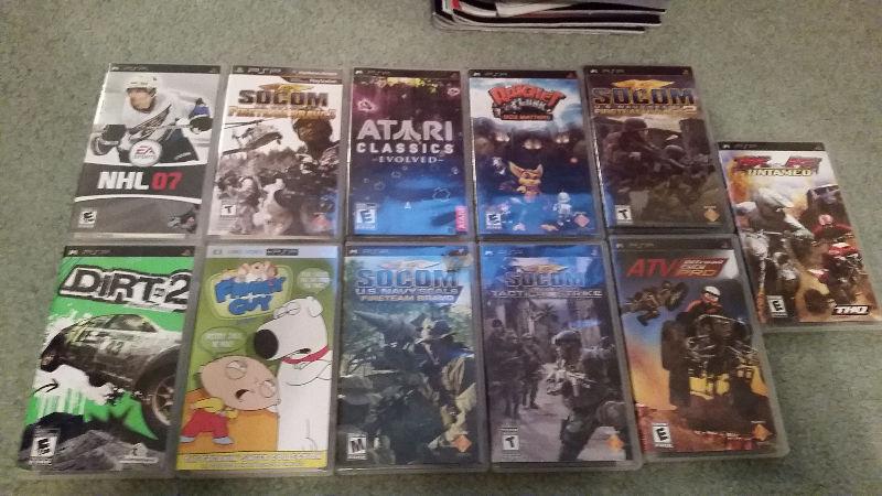 Lot of PSP Games