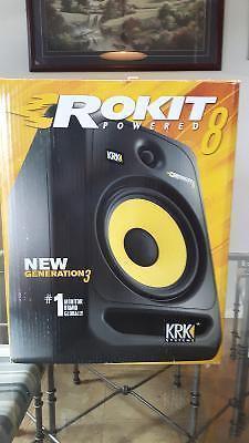 KRK Rokit 8 New Generation 3 Studio Monitors