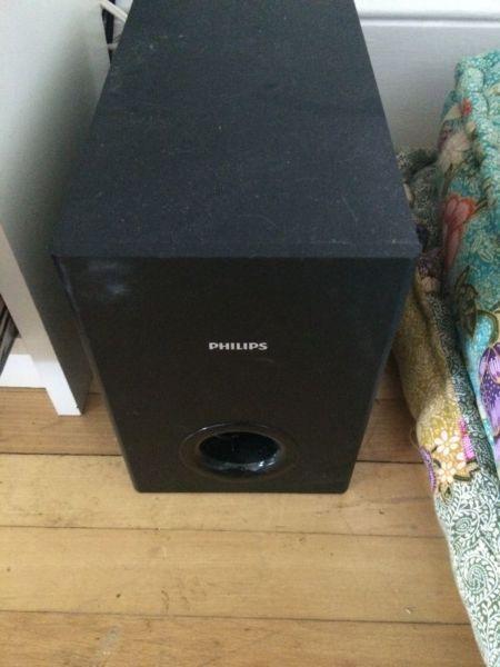 Philips Sounds Bar with Subwoofer
