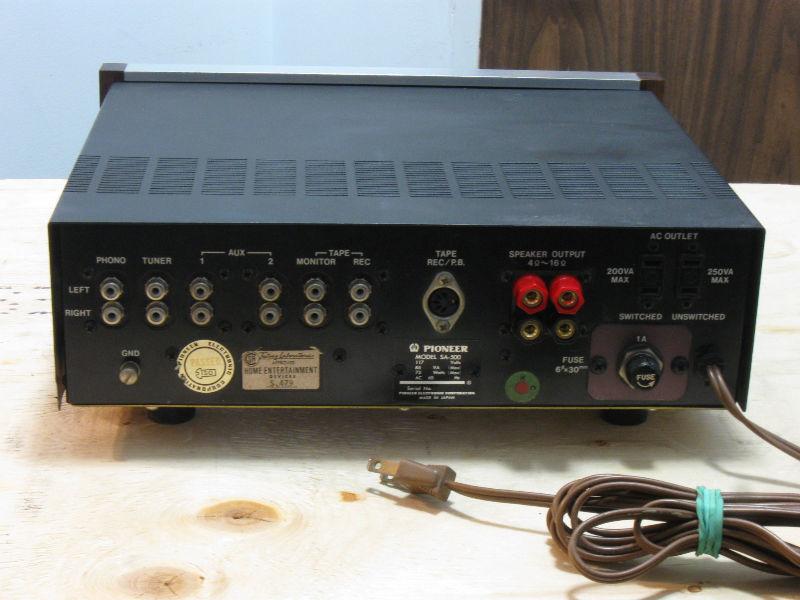 Vintage Pioneer Integrated Amp