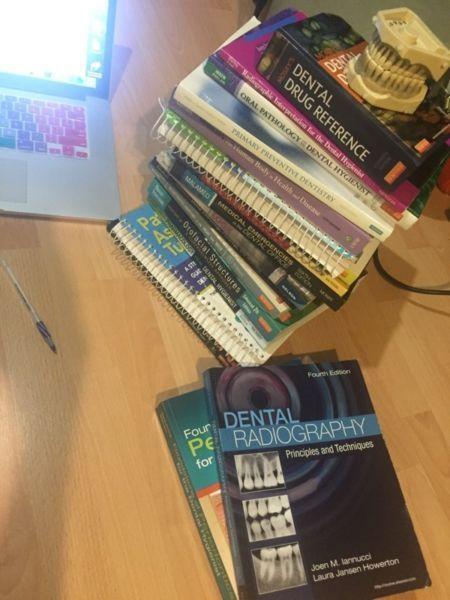 Dental hygiene textbooks!
