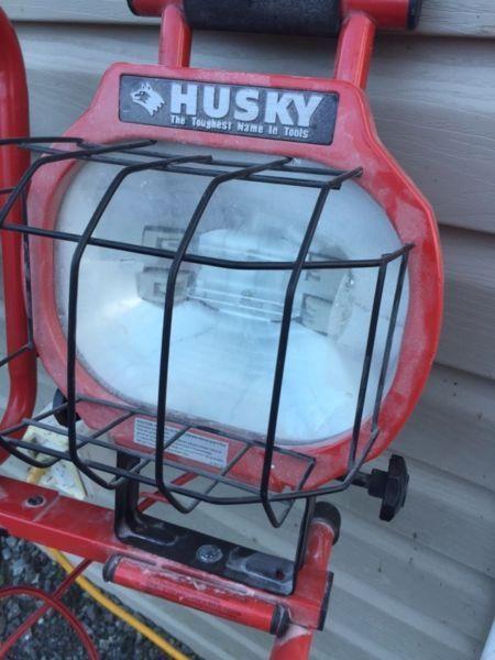 Husky work lights