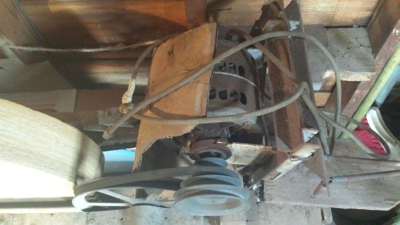Grinding Stone with Stand and motor