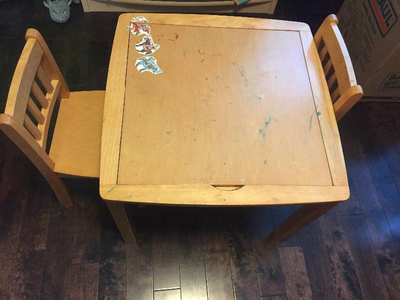 $50 each for kids table & chairs