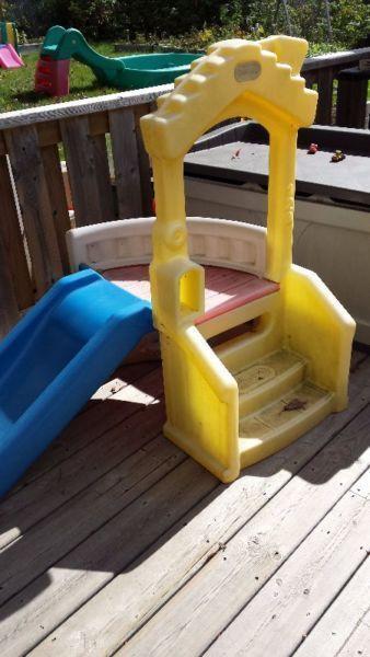 Little Tikes climber and slide for toddlers