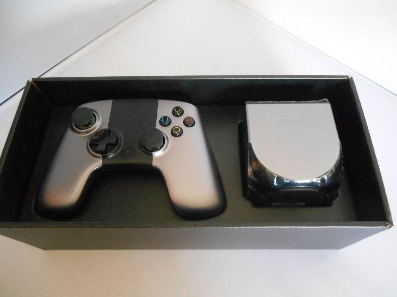ouya console with controller