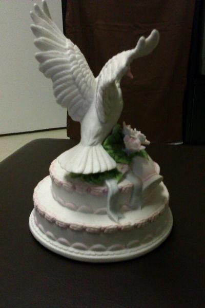 Wedding cake topper - DOVE