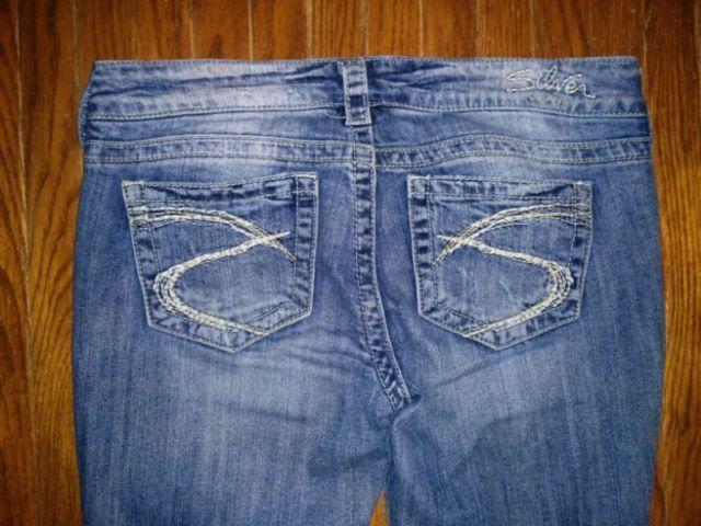 SILVER TUESDAY JEANS SKINNY/BOOT SZ 29 X 31
