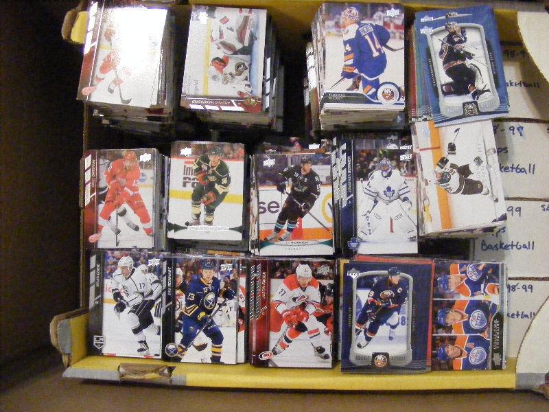 7000 Hockey cards upper deck, and maybe more. different years