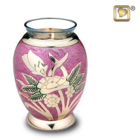 BEAUTIFUL TEA LIGHT CREMATION URN CANDLES NOW AVAILABLE