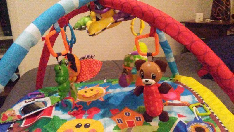 Baby Einstein toys. Play mat jungle gym and piano