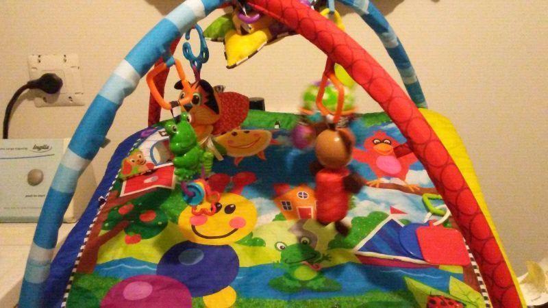Baby Einstein toys. Play mat jungle gym and piano