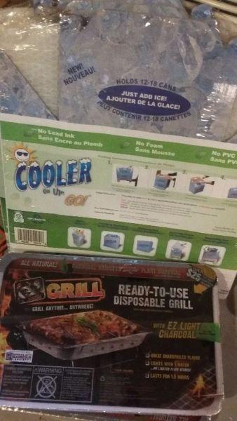 coolers and grill