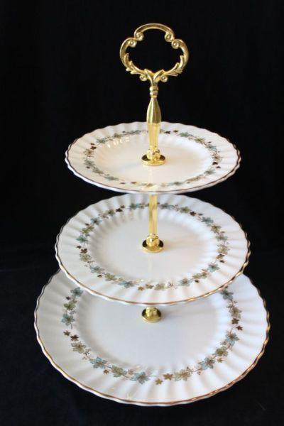 ROYAL DOULTON 3 TIERED CAKE STAND